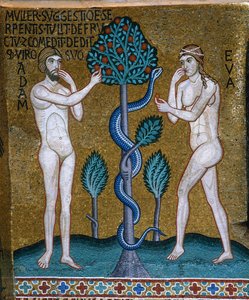 Adam et Ève. La Chute, 1140-1170