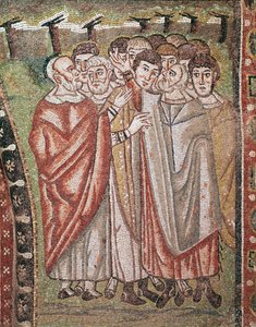 Vie de Moïse (détail de mosaïque, VIe siècle)