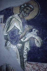 Saint Joseph, un détail de la Présentation du Christ au Temple, c.1164