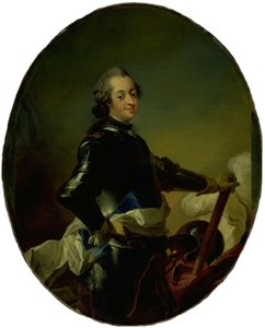 Portrait de Frederik V en armure