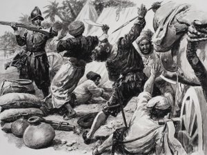 Les Espagnols combattent les Arabes - C.L. Doughty
