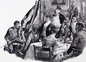 Le règne triste et désolé de George IV, extrait de "A Pageant of Kings" (Un spectacle de rois)