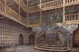 Le Château de Fenis, près de Nus, Val D
