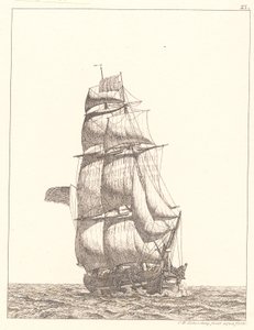 Une brigantine nord-américaine