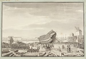 La dernière action des Anglais à Copenhague - Christoffer Wilhelm Eckersberg