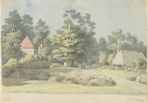 Une briqueterie à Møn - Christoffer Wilhelm Eckersberg