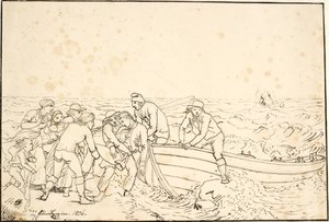 Les pêcheurs de Hornbæk