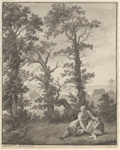 De la région autour de Skjoldnæsholm - Christoffer Wilhelm Eckersberg