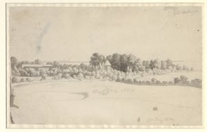 Le manoir de Nordfelt à Møn - Christoffer Wilhelm Eckersberg