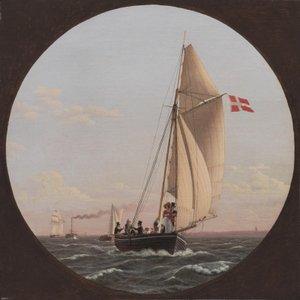 Naviguer de Copenhague à Charlottenlund - Christoffer Wilhelm Eckersberg