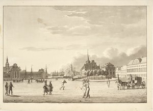 Slotspladsen à Copenhague avec l