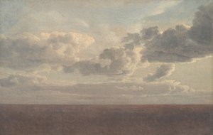 Étude de nuages au-dessus de la mer - Christoffer Wilhelm Eckersberg