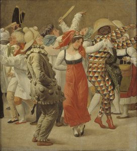 Le Carnaval à Rome. Fragment