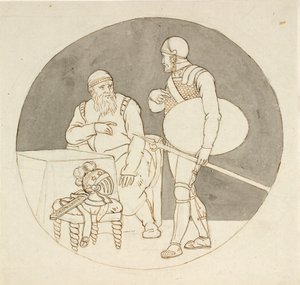 Deux guerriers, l