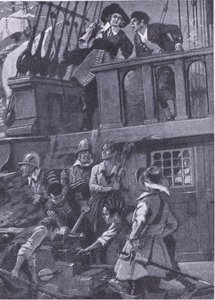 Comment le général Blake a combattu des batailles navales, illustration de 