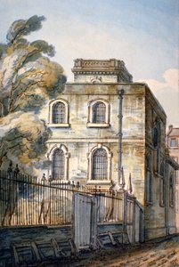 Église de All Hallows the Great, Upper Thames Street, Londres, 1813 - C John M Whichelo
