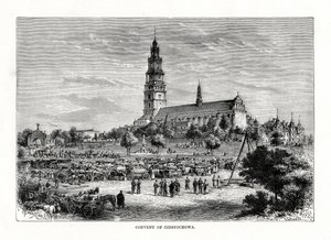Couvent de Czestochowa, Pologne, 1879