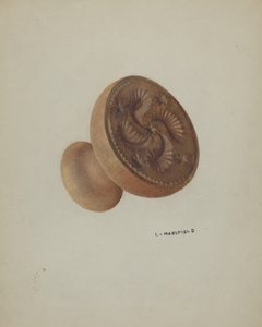 Moule à beurre allemand de Pennsylvanie - C. Mansfield