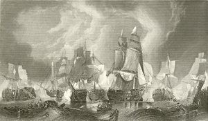 La bataille de Trafalgar - C. Stanfield