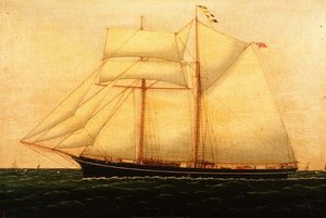 Kate de Londres, Capt. T. Harper, au large de Lizard