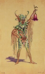 Robin Goodfellow, le Puck, costume pour Le Songe d