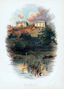 Château de Nottingham, Nottinghamshire, 1895