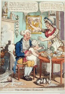 Le chéri du père, publié par Thomas Tegg