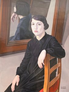 Femme au miroir - Cagnaccio di San Pietro
