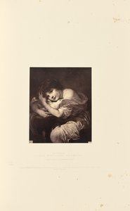 La fille à la colombe, de Greuze - Caldesi and Montecchi