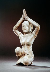 Femme agenouillée, seconde moitié du XIe siècle