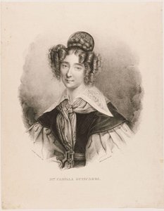 Autoportrait de jeunesse de Camilla Guiscardi