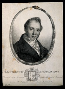 Gaudenzio de Pagave. Lithographie de C. Gandolfi.