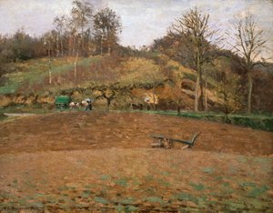 Terre labourée, 1874