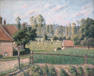 Prairie à Éragny, 1889