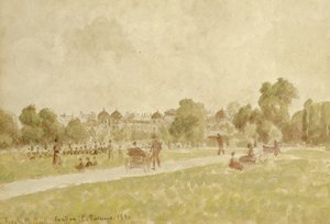 Regents Park, Londres, 1890 - Camille Jacob Pissarro