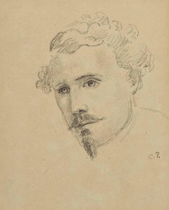 Autoportrait, vers 1853 - Camille Jacob Pissarro