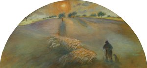 Berger et moutons