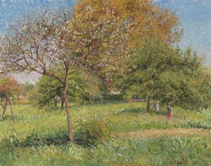 Le Grand Noyer, Matin, Eragny, 1901
