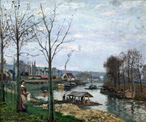 La Blanchisserie, Port Marly, 1872