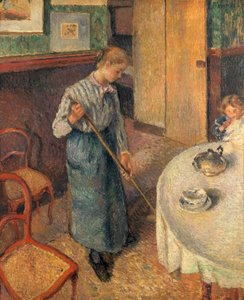 La Jeune Servante, 1882 - Camille Jacob Pissarro