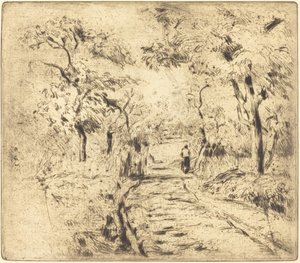 Dans les champs, à Ennery - Camille Pissarro