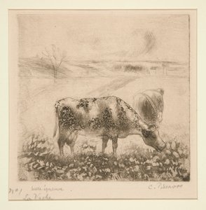 La Vache - Camille Pissarro
