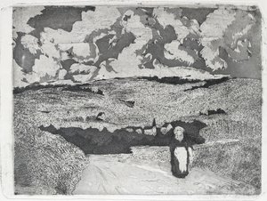 La femme sur la route