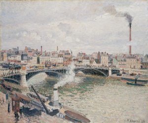 Matin, Un jour couvert, Rouen, 1896.