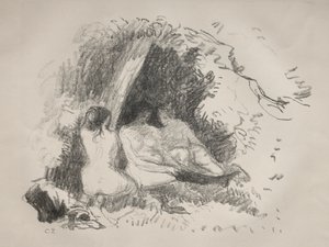 Femmes nues - Camille Pissarro