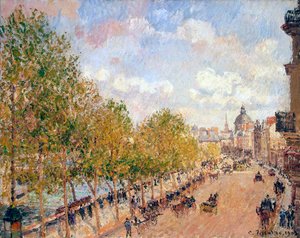 Quai Malaquais, après-midi ensoleillé