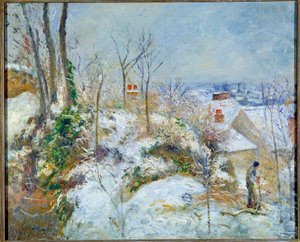 Effet de neige, La Garenne à Pontoise
