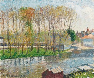 La bordure du Loing à Moret