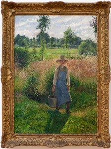 Le jardinier - Camille Jacob Pissarro