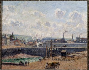 Vue de Dieppe, bassin Duquesne